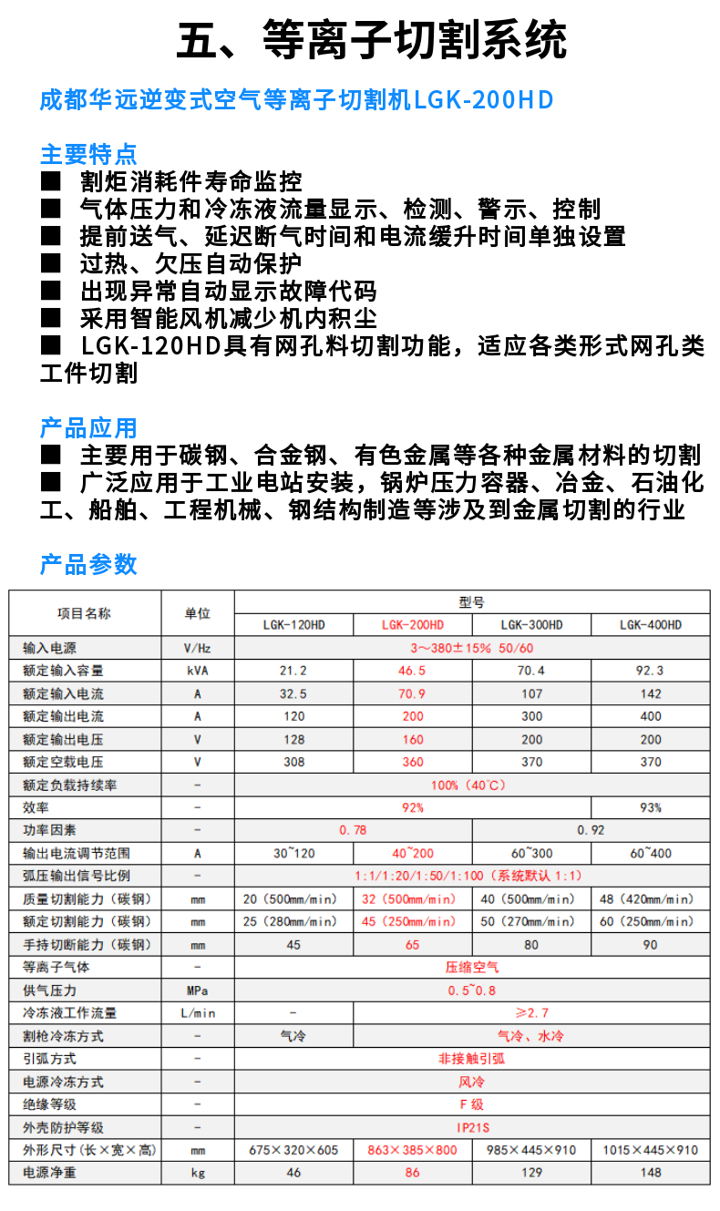 龙门式数控等离子火焰直条切割机 (9)